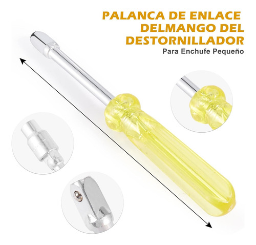 Caja De Herramientas Juego Llave Tubo Kit 40 Piezas Estuche Gris