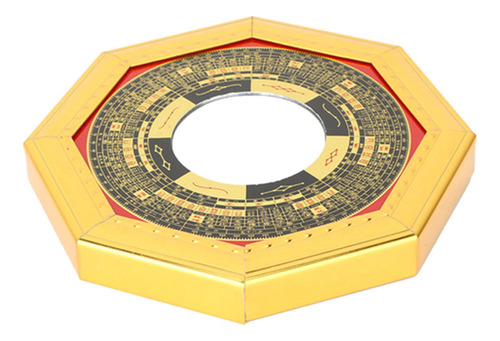 Mz Espelho Baguá Convexo/côncavo De Feng Shui Chinês