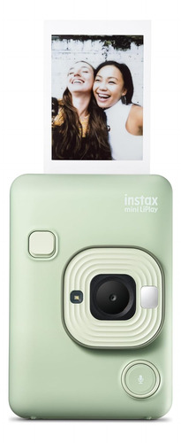 Cámara Fujifilm Instax Mini Liplay Color Verde