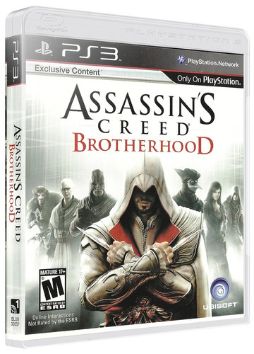 Edição padrão do Assassin's Creed Brotherhood Ac Ps3 Physical