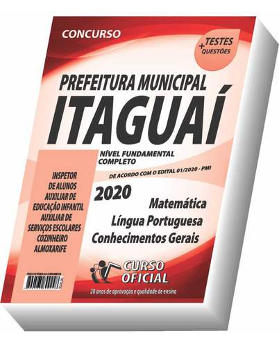 Apostila Prefeitura De Itaguaí - Nível Fundamental