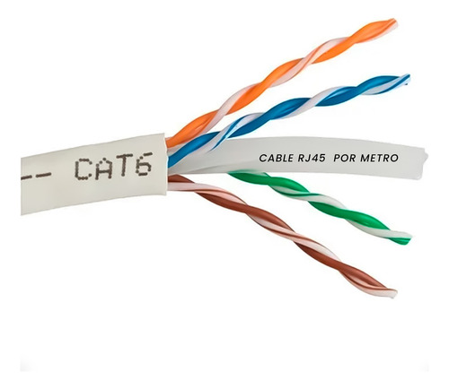 Cable Red 50m Ethernet Rj45 Cat 6 Alta Velocidad - Otec