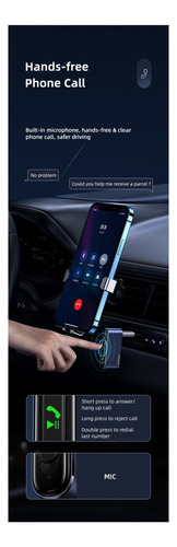 Transmisor 3.5 Manos Libres / Bluetooth Usb Auto