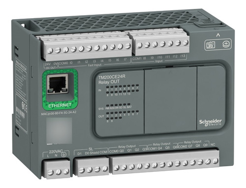 Controlador Lógico Programável 40es R Dc - Clp Tm200ce40r