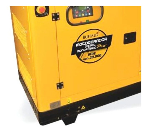 Motogerador Bfde 20kva Monofásico Silencioso Com Ats