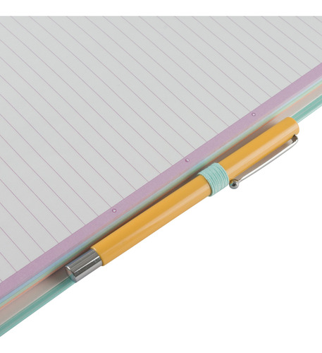 Carpeta Printaform Pastel Universitaria, 3/4'' Con 100 Hojas Aqua