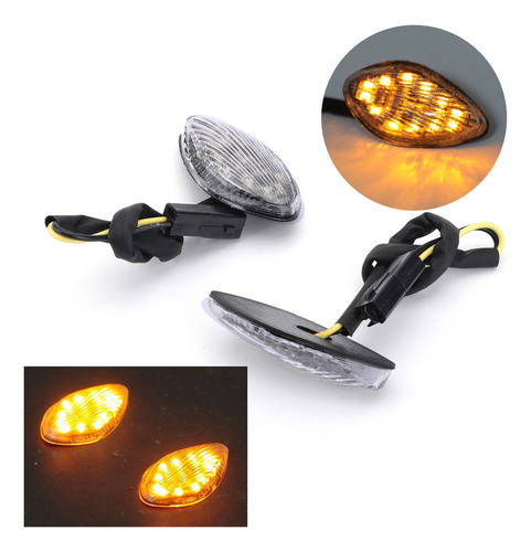 Para 1997-2008 Honda Cbr600 Montaje Empotrado Led Euro Giro