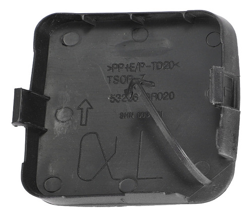 2 Cubierta De Gancho Remolque Frontal Blanco For Rav4 09-12