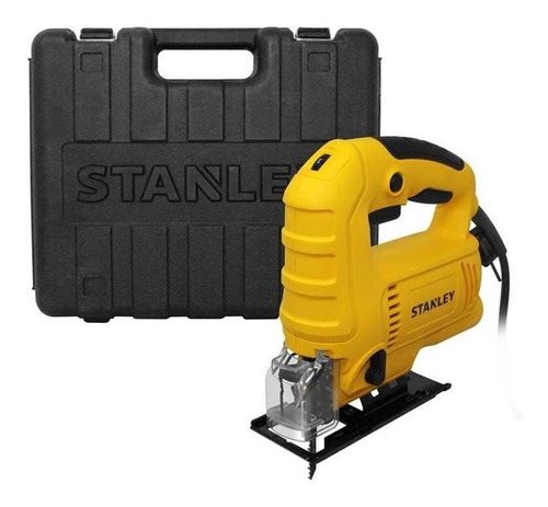 Imagen 1 de 1 de Caladora Electrica Stanley 600w Con Estuche (stsj0600k-b3)