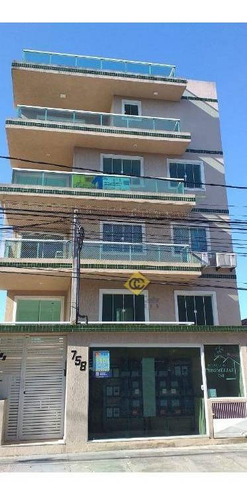 Ótimo Apartamento Com 3 Dormitórios À Venda, 93 M² Por R$ 300.000 - Extensão Do Bosque - Rio Das Ostras/rj - Ap0263
