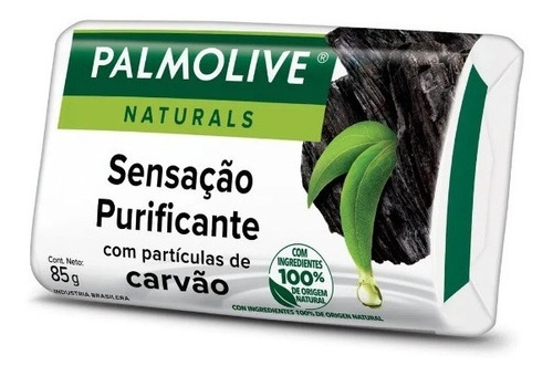 Imagem 2 de 3 de Sabonete Palmolive Naturals Sensação Purificante 85g