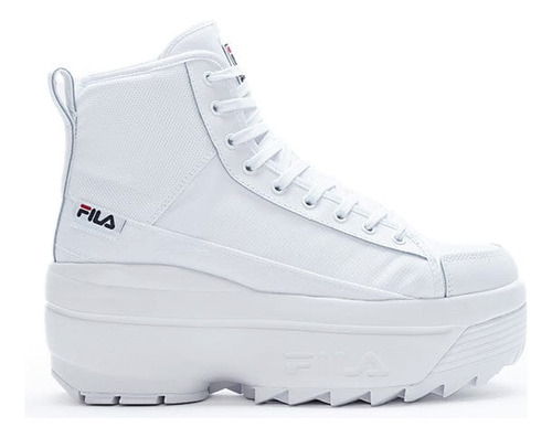 Zapatilla Fila Zora Trail Hi Mujer Blanco