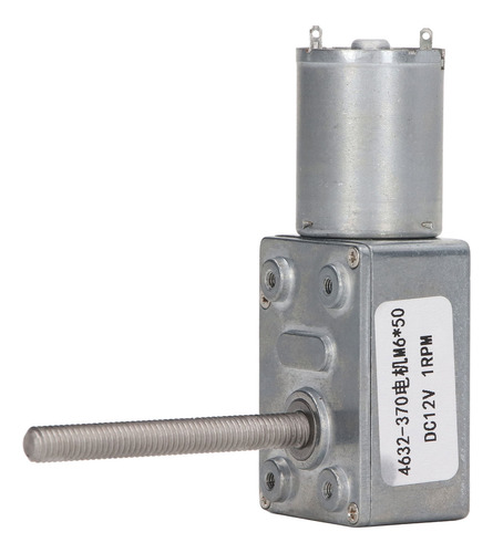 Motor De Engranajes M6 Dc, Función De Autobloqueo Helicoidal