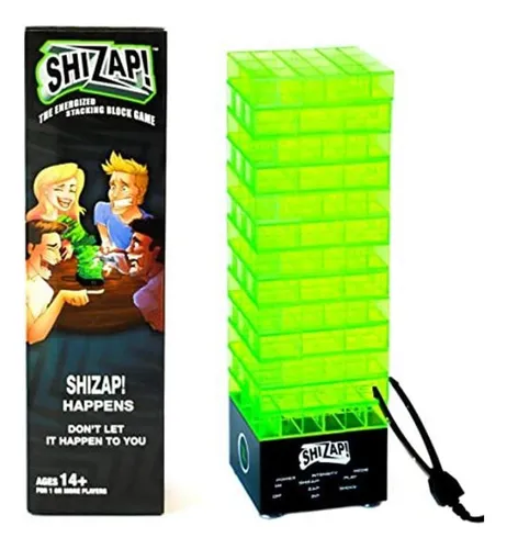 Shizap The Energized Stacking Block Game Torre