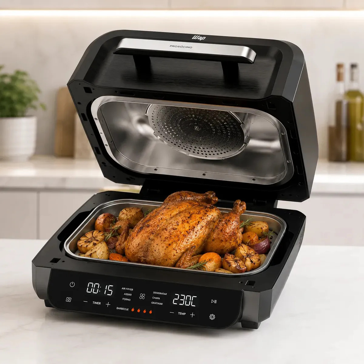 Air Fryer Churrasqueira Elétrica WAP Barbecue