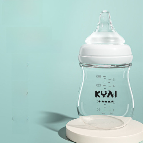 Tm Nio Blue 80ml - Mamadeira De Vidro Grosso Kangyinai Para