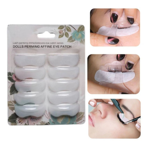 Bobs De Silicone 5 Pares Reutilizável Permanente Cílios Vari