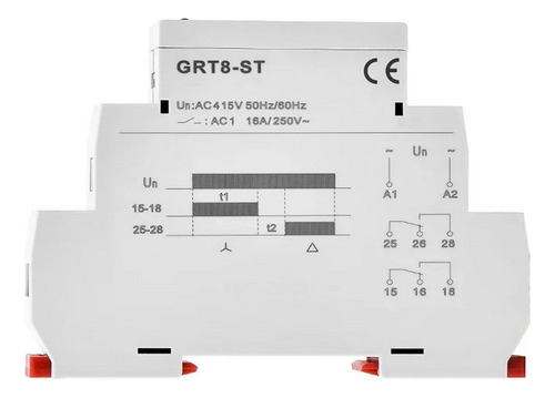 Timer Industrial Arranque De Motor Estrella Delta 380v 440v
