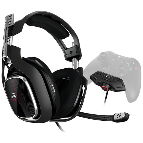 Audífonos Diadema Gamer Astro A40 + Mixamp M80 Xbox One Y Pc Negro