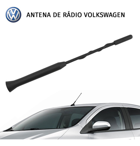 Antena De Teto Volkswagen Haste Wendel Fina Receptor Antico