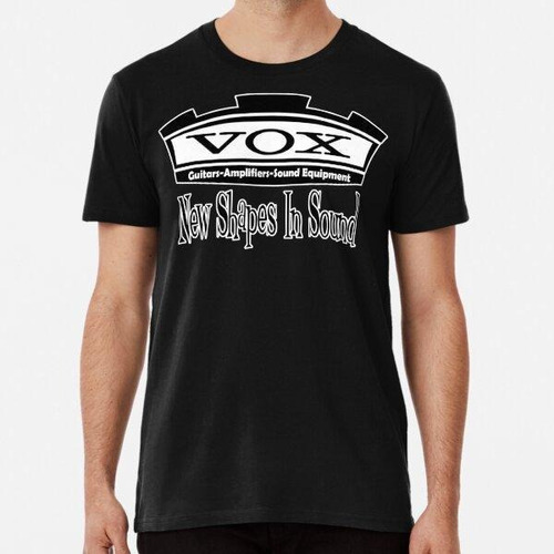 Remera Vox, Las Nuevas Formas En Sonido Algodon Premium