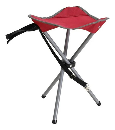 Banco Plagable - 3 Patas - Hpc001 Color Rojo