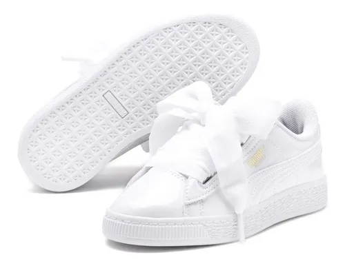 Puma blanc basket online
