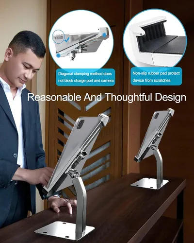 Soporte Antirrobo Para Quiosco De Tableta Para Tableta De 9