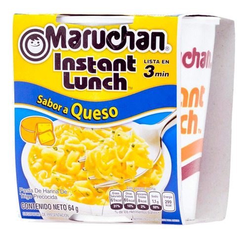 Maruchan Queso 64 Gr 12 Pack