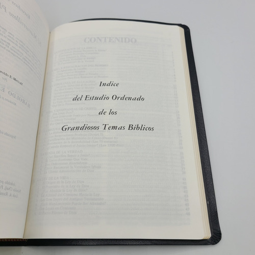 Imagen 10 de 10 de Biblia Antigua Version Letra Gigante Con Estudios