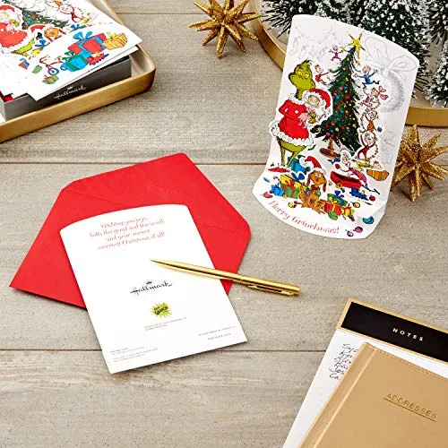 Tarjetas De Navidad Caja Grinch, Merry Grinchmas Paper ...