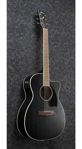 Ibanez Guitarra Electroacústica Pc14mhce-wk Color Negro Orientación de la mano Diestro