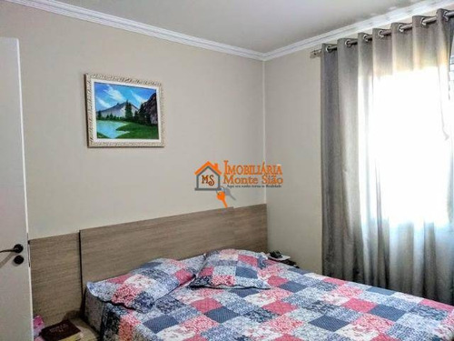 Imagem 9 de 17 de Apartamento Com 2 Dormitórios À Venda, 46 M² Por R$ 210.000,00 - Jardim Valéria - Guarulhos/sp - Ap2294