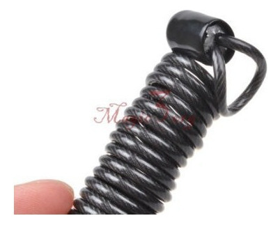 4x Cuerda De Trenza De Acero Retráctil Cordón Mosquetón Herr