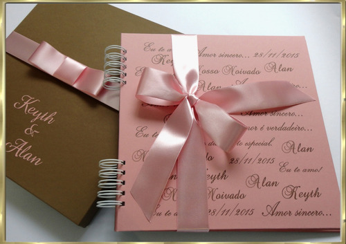 Imagem 4 de 8 de Álbum Casamento Livro Assinatura Noivado Scrapbook Fotos
