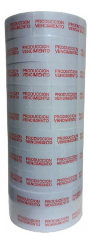 Etiquetas Prod Vencimiento Para Mx6600, Yh689  T800,y Mas