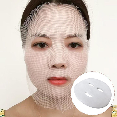A 2x100x Mascarilla De Gasa Facial Gasa De Algodón For Mujer
