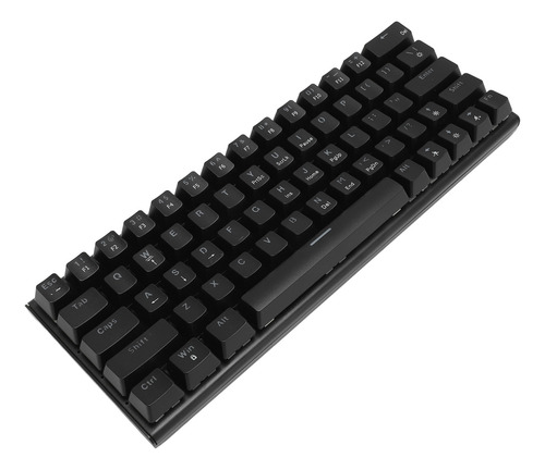Teclado Para Juegos Tipo C, 63 Teclas, Azul, Ergonómico, Ret