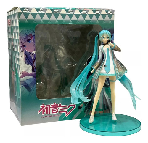 Figura Hatsune Miku Vocaloid 19cm Importado