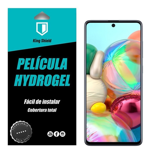 Película Galaxy A71 Kingshield (tela+traseira+câmera)