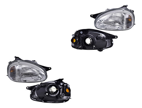 Par Juego Faros Chev Chevy / Swing /joy/ Monza 1994-2002 Xry