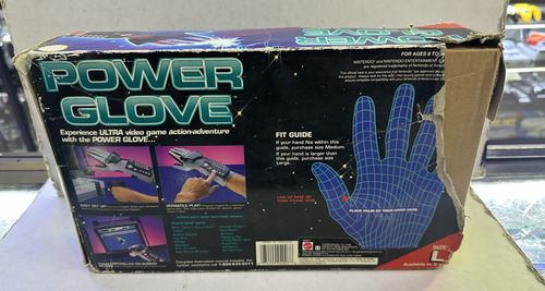 Nintendo Power Glove Nes Original En Caja (Usado)