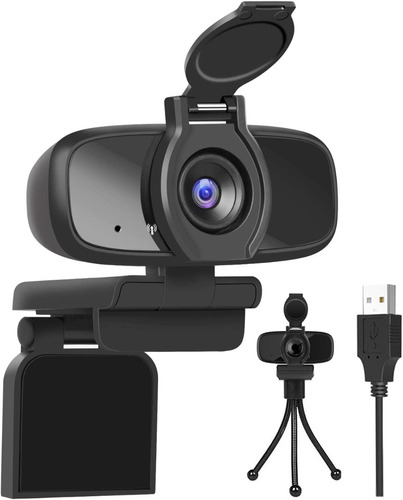 Web Cam Hd Camara Full Hd 1080p Usb Plug N Play Microfono