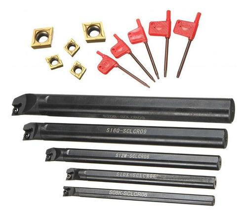 Set 5 Unids Barra De Mandrinar Con Llaves, Eficiencia,
