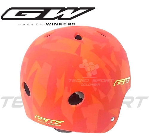Casco Gw De Niño Niña Para Bicicleta Y Patines Ajustable