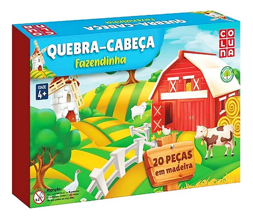 Juego Rompecabezas Granja