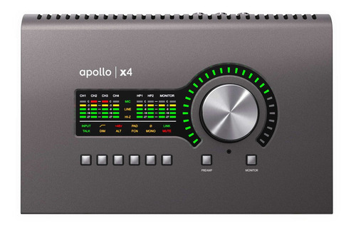 Interfaz Universal Audio Apollo X4 220V plateada