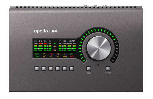 Interfaz Universal Audio Apollo X4 100V/240V plateada