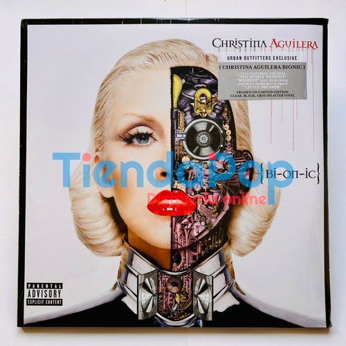 Christina Aguilera Bionic Vinilo Limited Edition Bonus Track