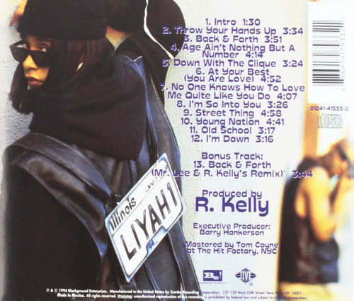 Aaliyah Age Ain't Nothing But A Number Cd Importado